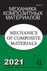 					View Vol. 57 No. 4 (2021): Mechanics of Composite Materials
				